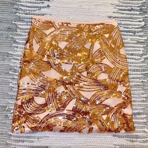 Super cute Francesca sparkly mini-skirt